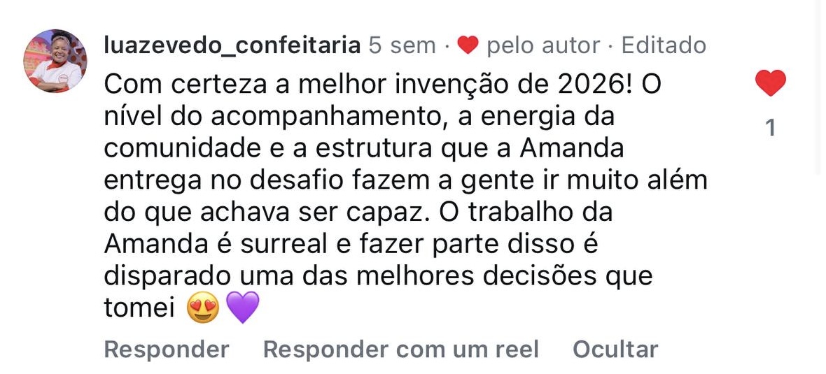 Depoimento real de uma bambuzinha sobre o Desafio do Bambu