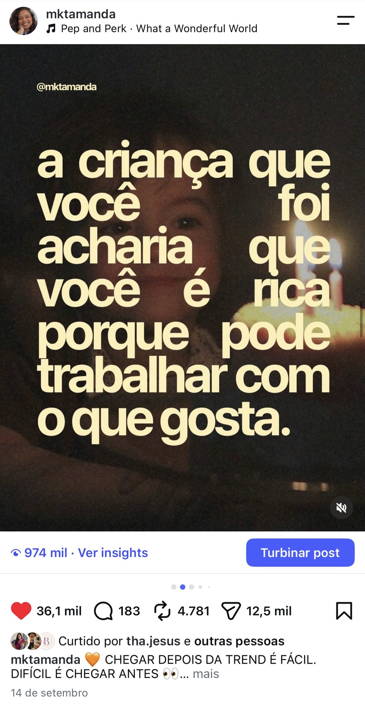 Exemplo final de Trend adaptada